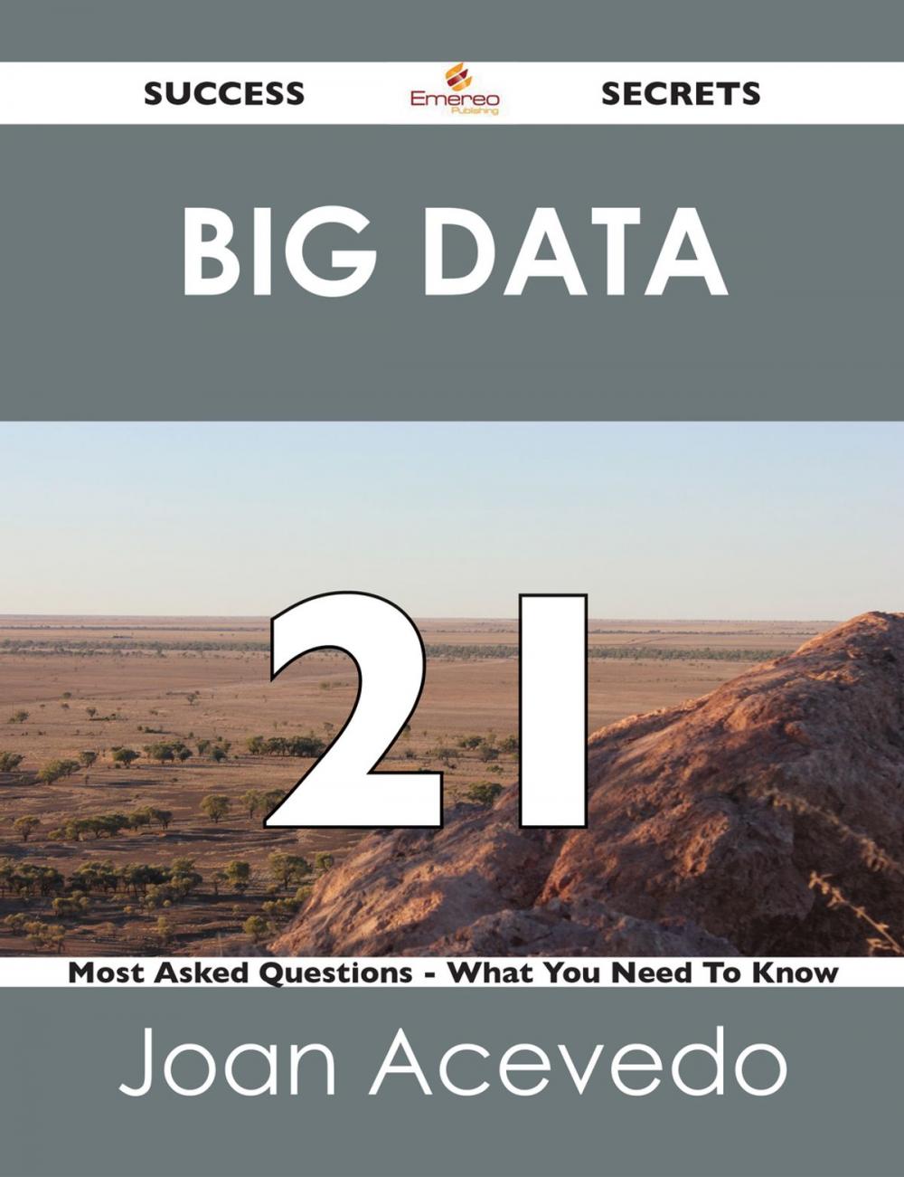 Big bigCover of Big Data 21 Success Secrets - 21 Most Asked Questions On Big Data - What You Need To Know