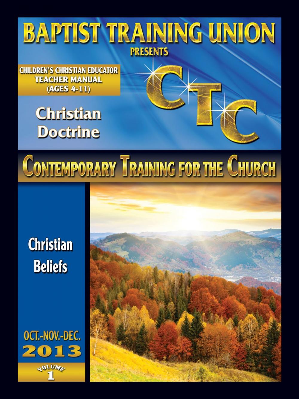 Big bigCover of 4th Quarter 2013 Children Christian Educator