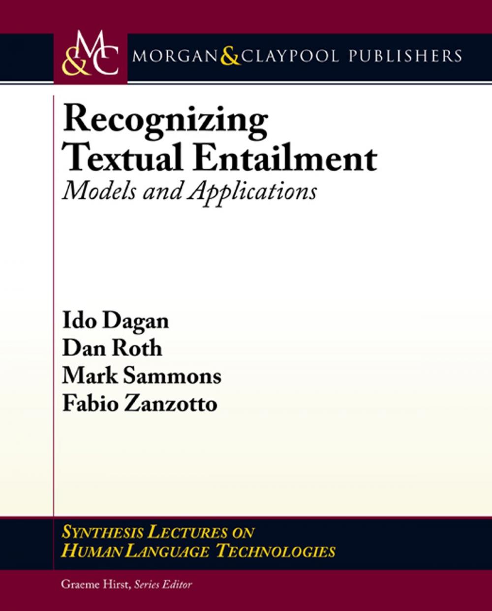 Big bigCover of Recognizing Textual Entailment