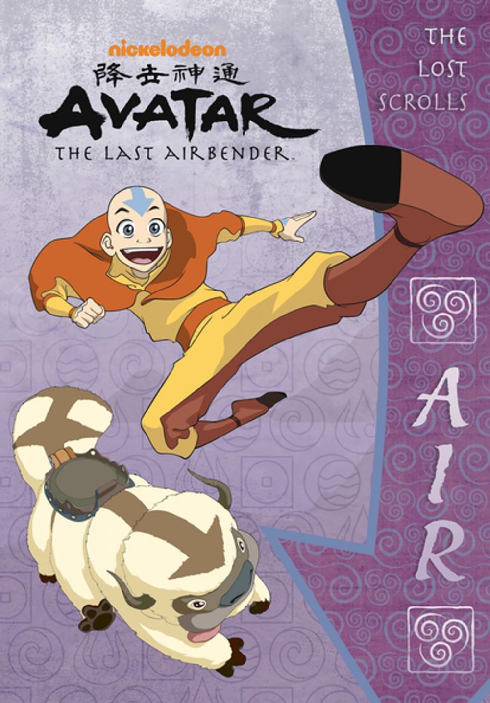 Big bigCover of The Lost Scrolls: Air (Avatar: The Last Airbender)