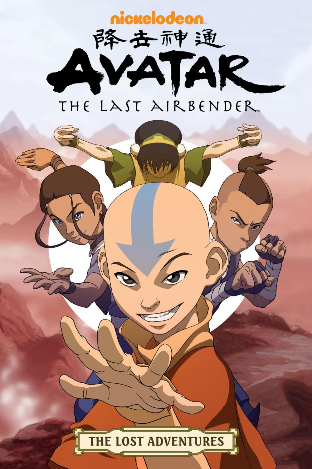 Big bigCover of Avatar: The Last Airbender - The Lost Adventures