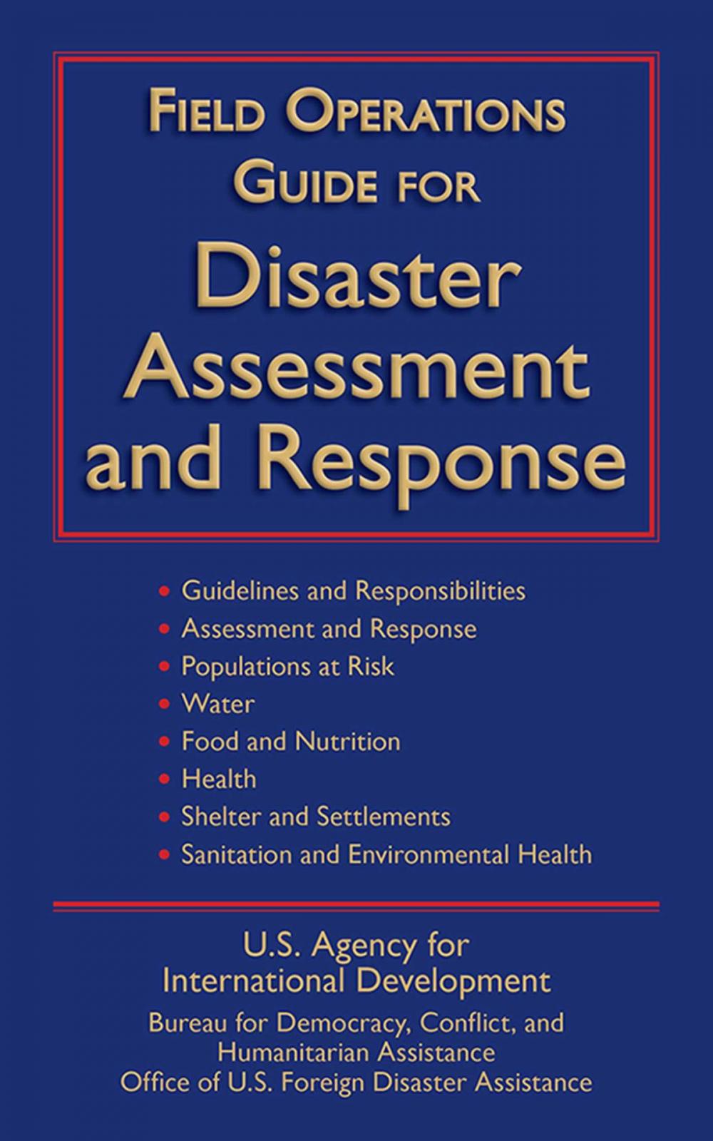 Big bigCover of Field Operations Guide for Disaster Assessment and Response