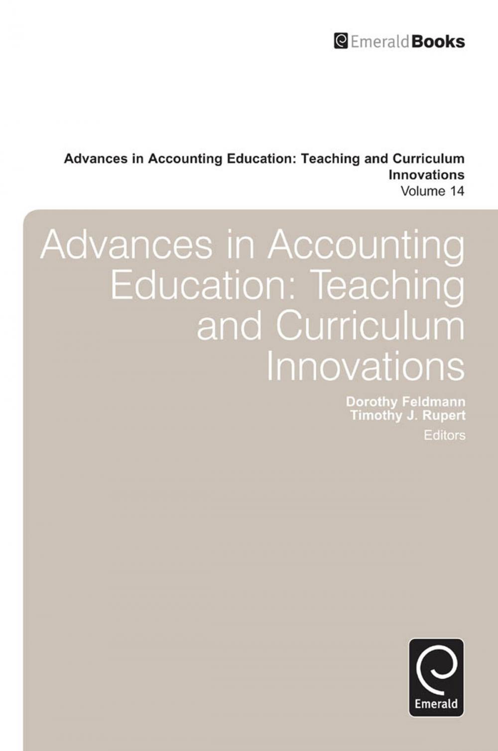 Big bigCover of Advances in Accounting Education