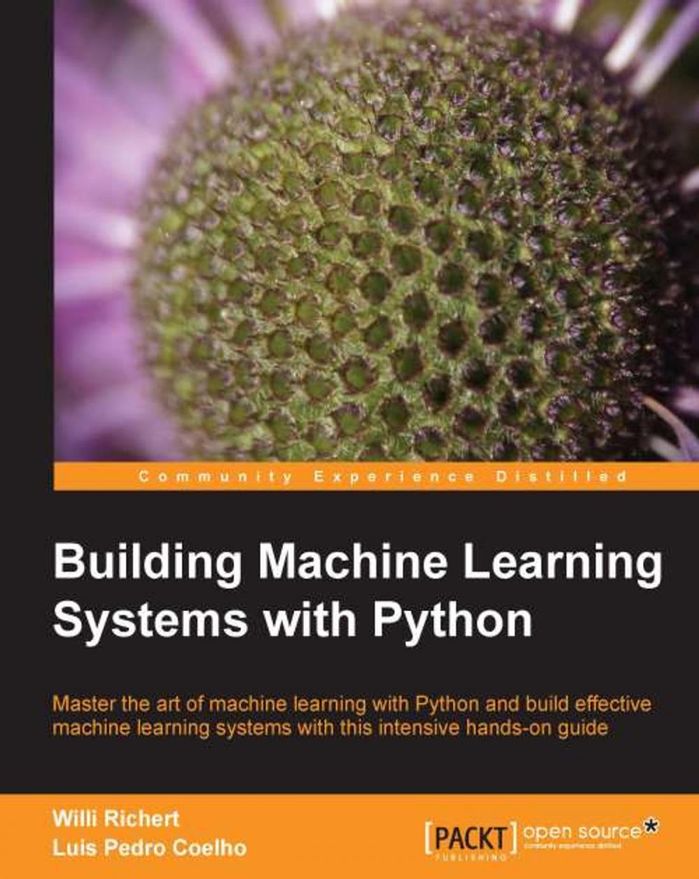 Big bigCover of Building Machine Learning Systems with Python