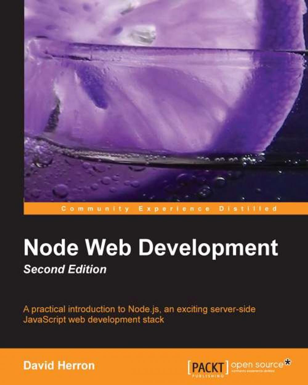 Big bigCover of Node Web Development, Second Edition