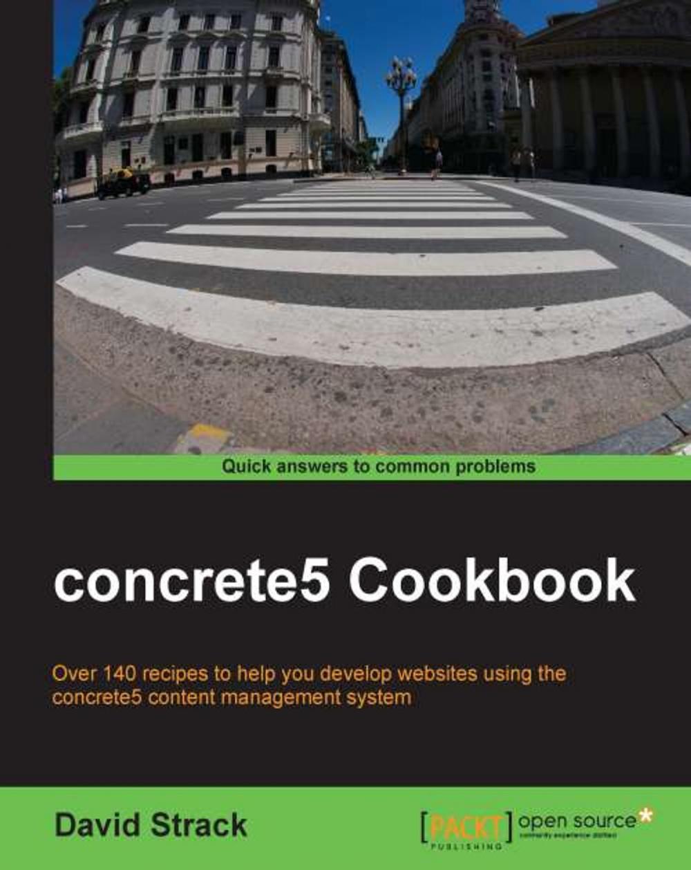 Big bigCover of concrete5 Cookbook