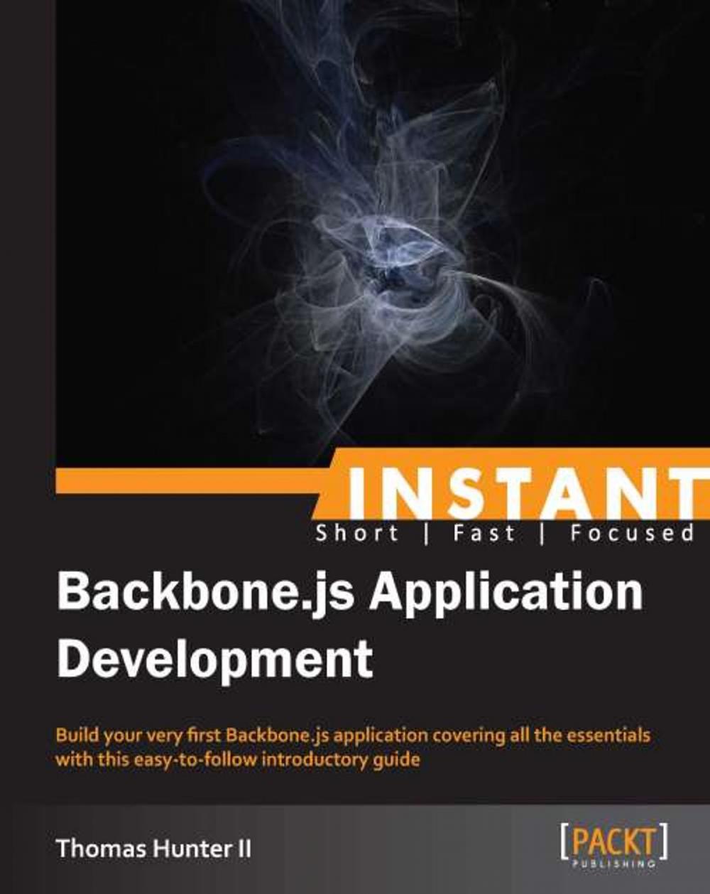 Big bigCover of Instant Backbone.js Application Development