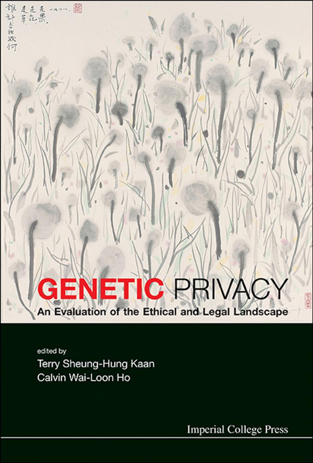 Big bigCover of Genetic Privacy