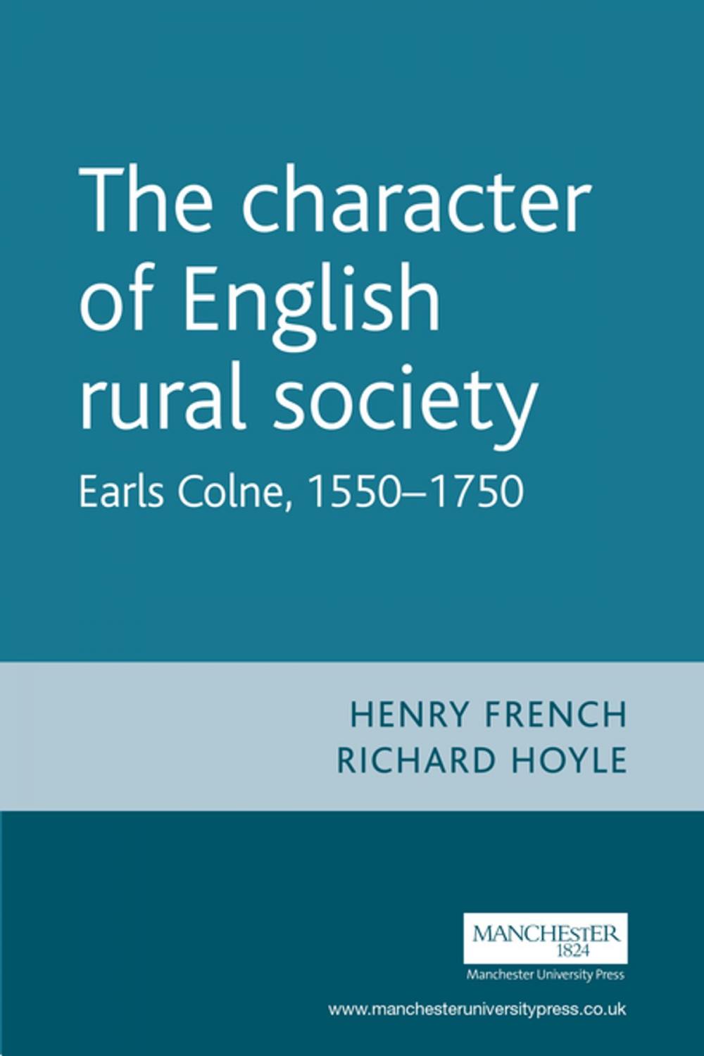 Big bigCover of The character of English rural society