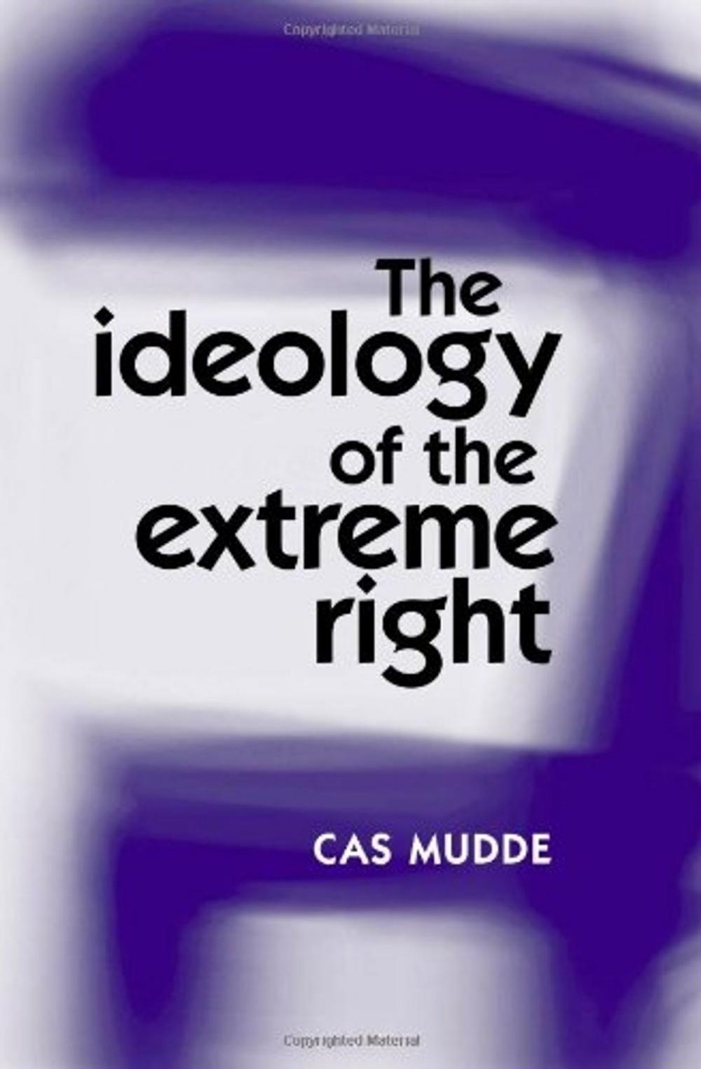 Big bigCover of The ideology of the extreme right