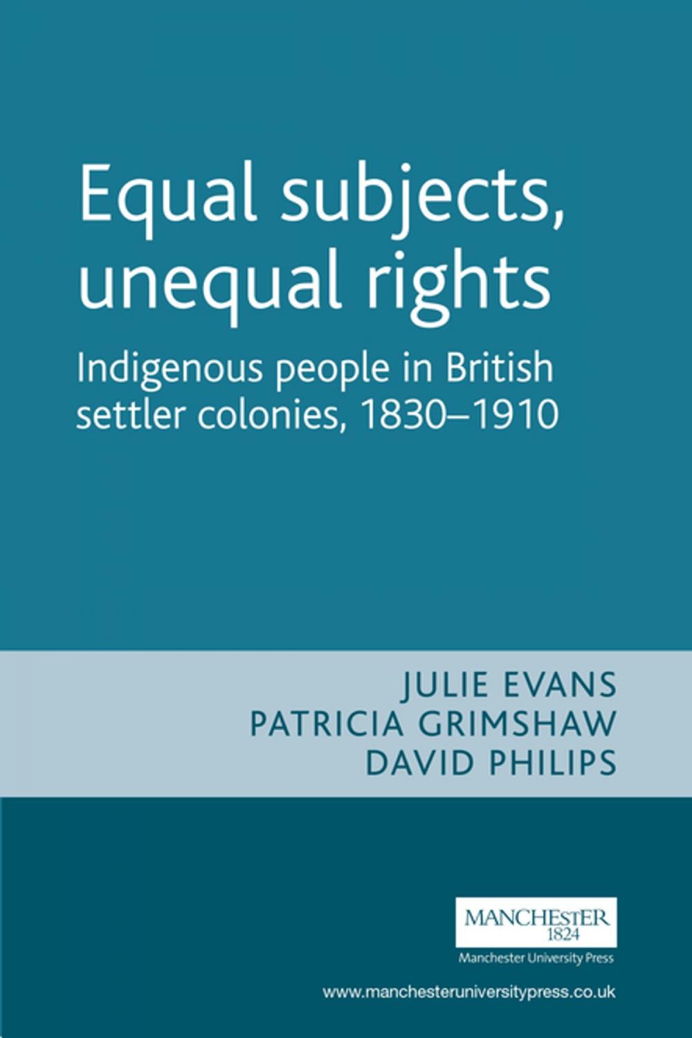 Big bigCover of Equal subjects, unequal rights