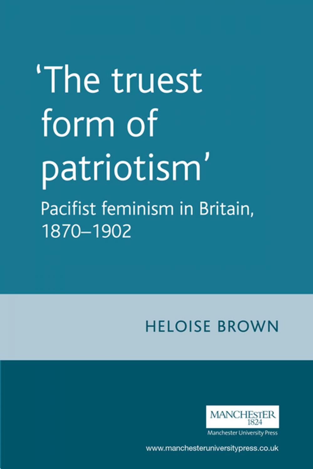 Big bigCover of The truest form of patriotism'