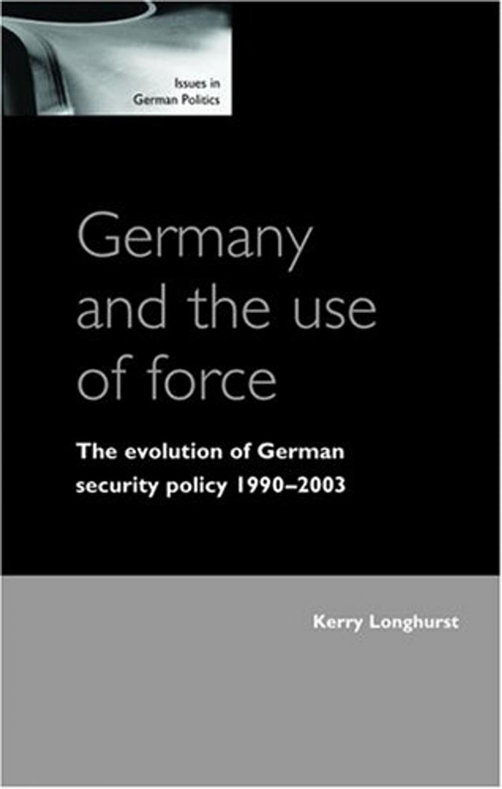 Big bigCover of Germany and the use of force