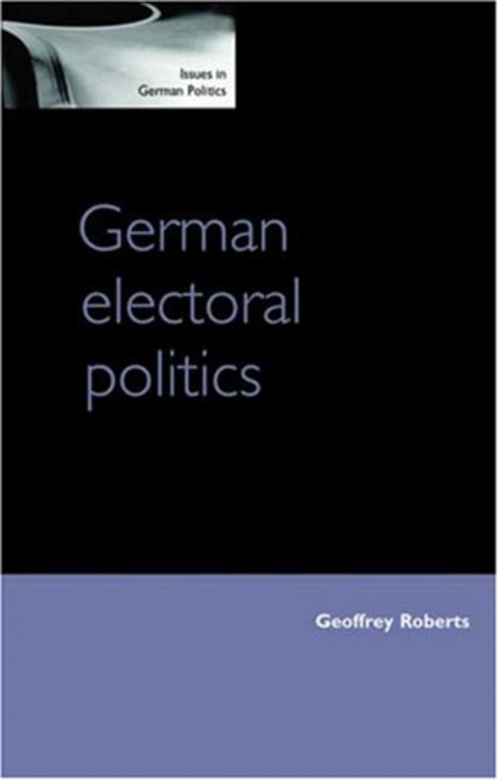 Big bigCover of German electoral politics