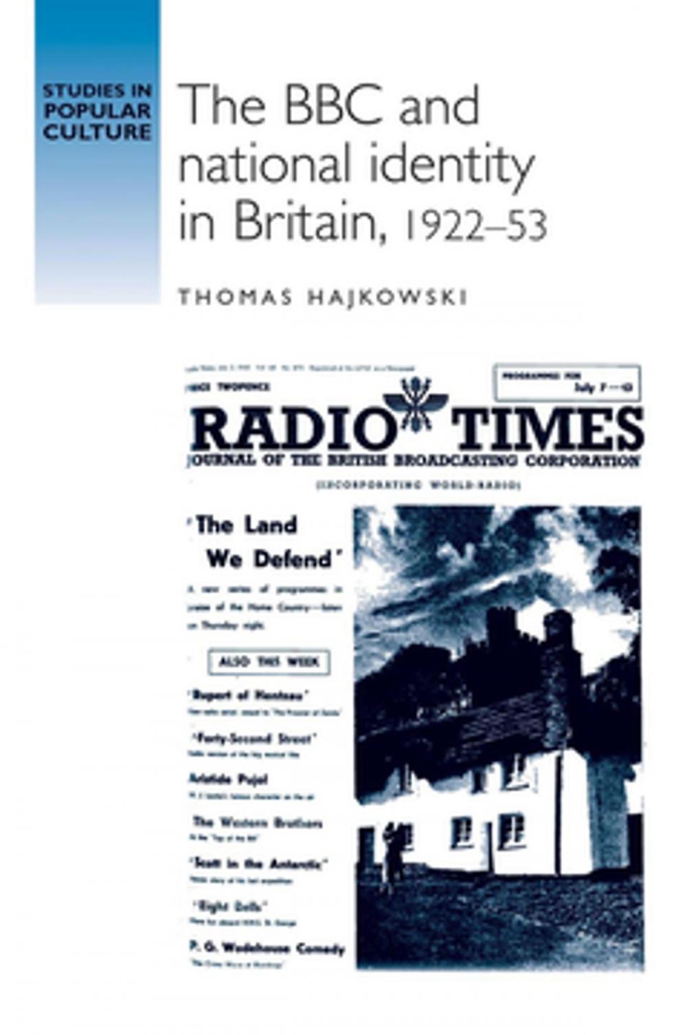 Big bigCover of The BBC and national identity in Britain, 1922–53