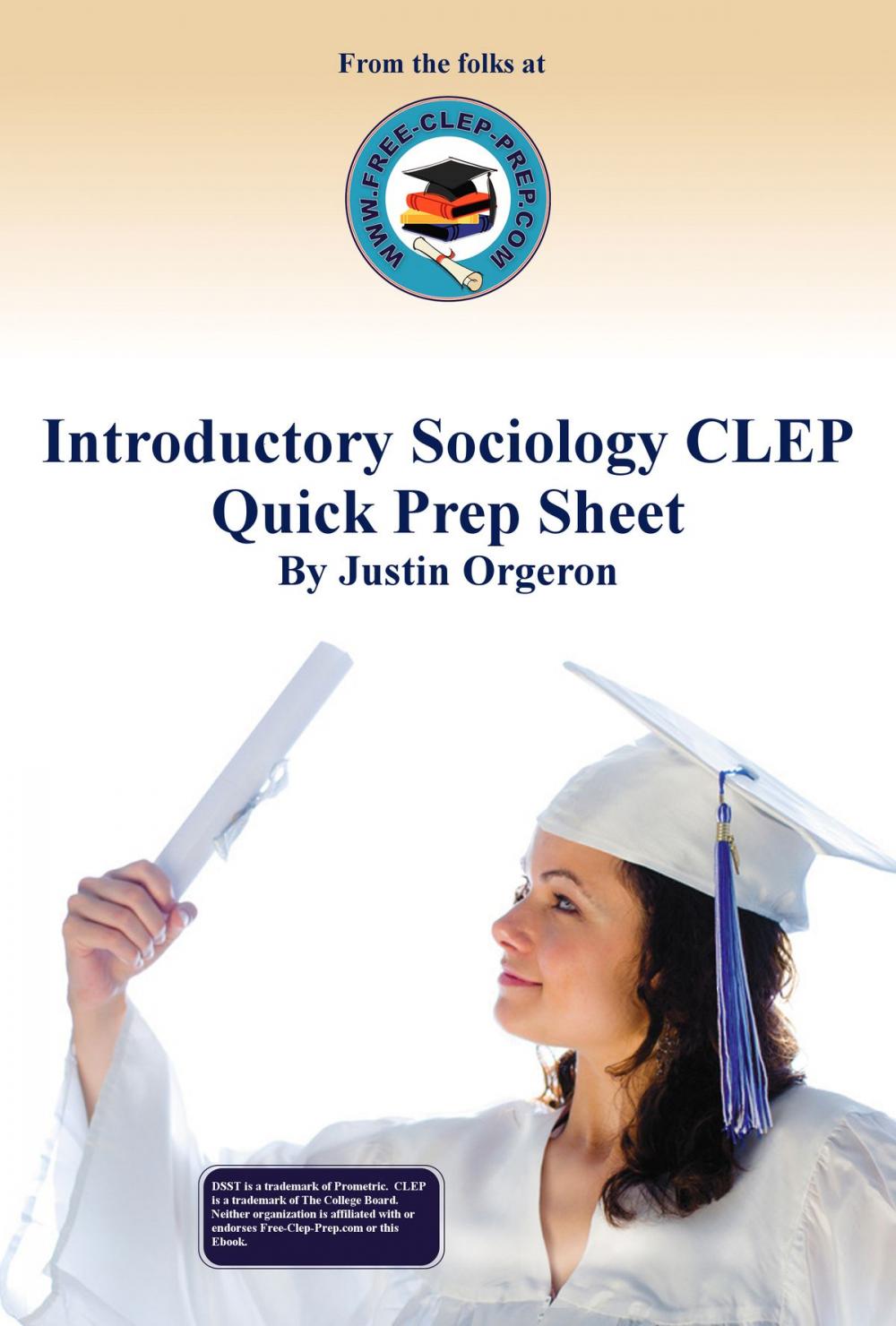 Big bigCover of Introductory Sociology CLEP Quick Prep Sheet