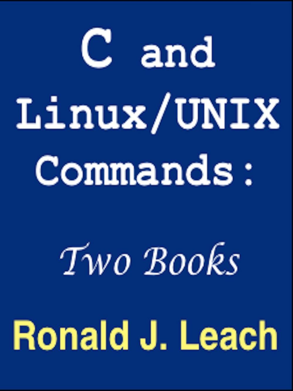 Big bigCover of C and Linux/UNIX Commands: Two Books