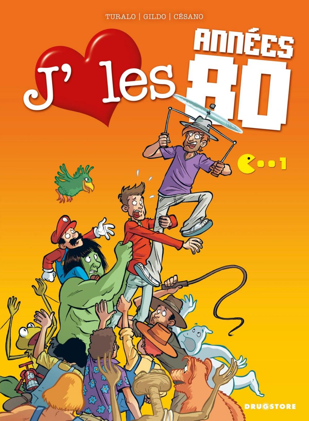 Big bigCover of J'aime les années 80 - Tome 01