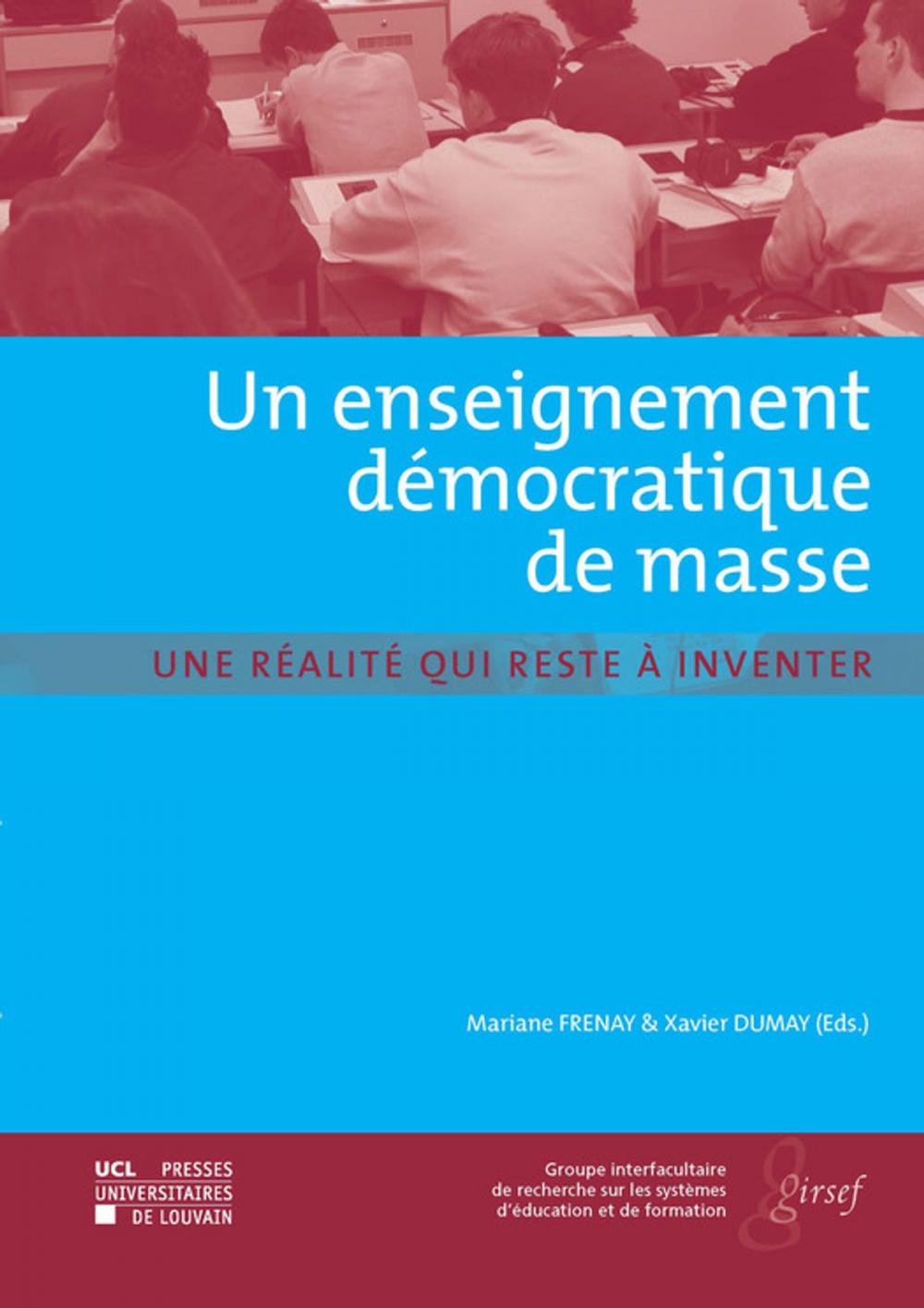 Big bigCover of Un enseignement démocratique de masse