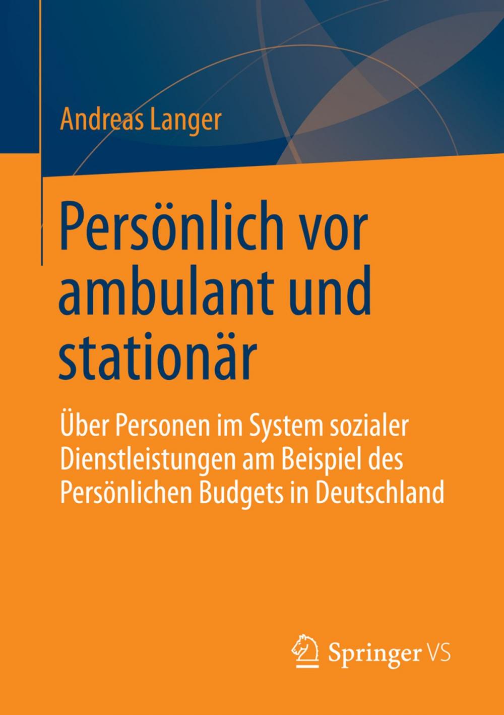 Big bigCover of Persönlich vor ambulant und stationär