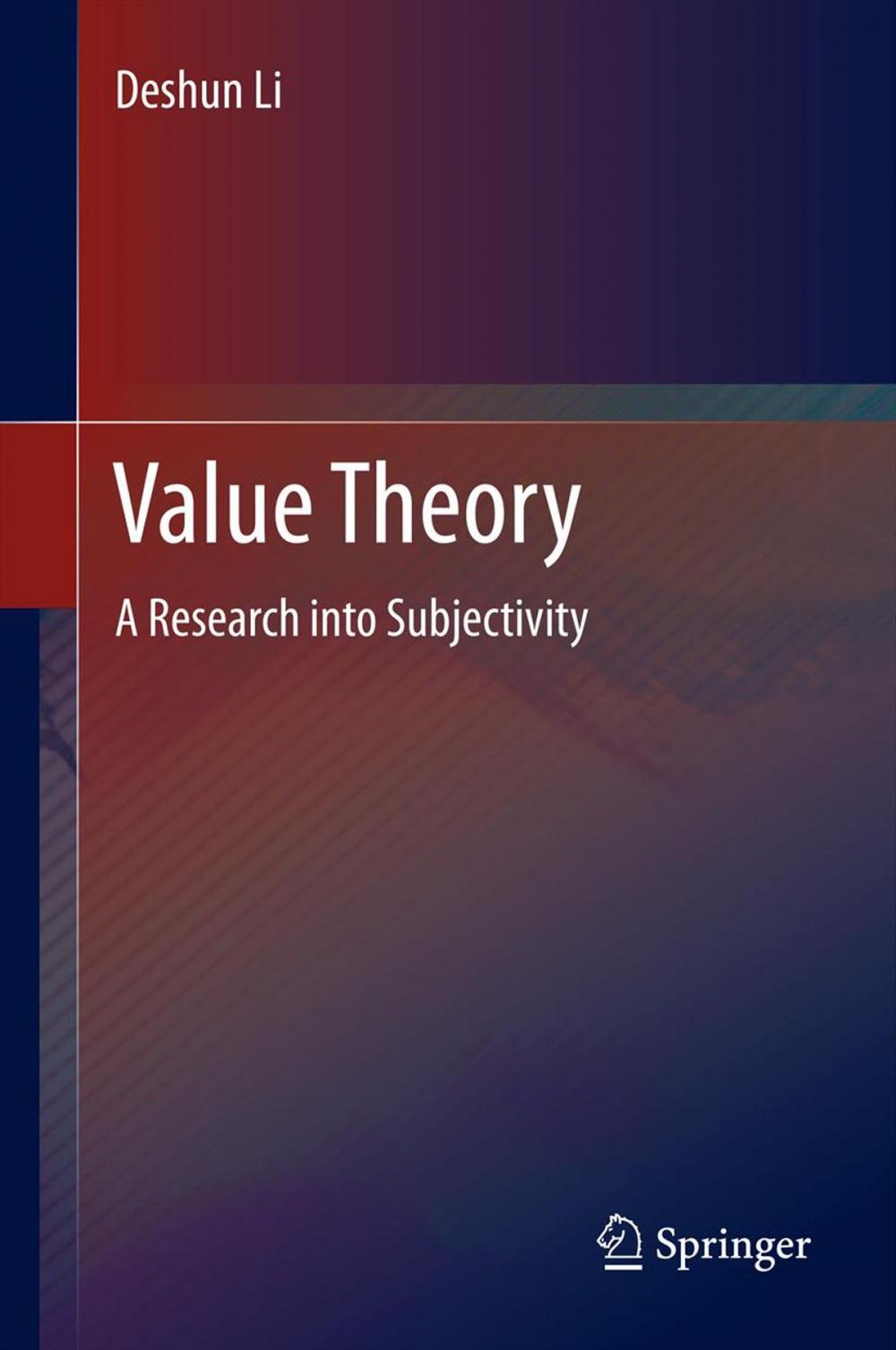 Big bigCover of Value Theory