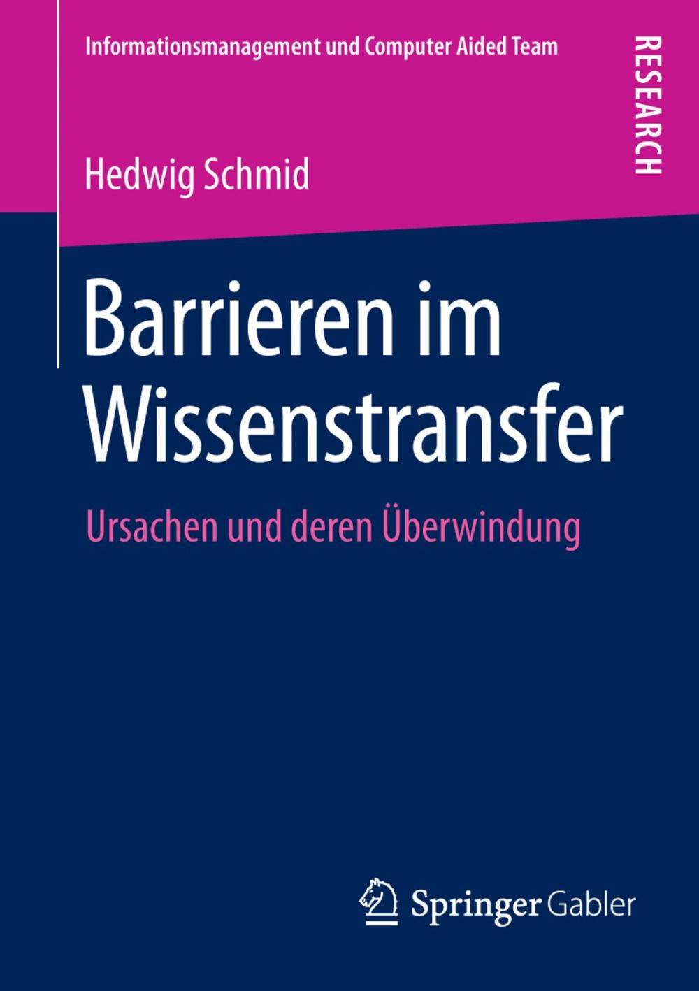 Big bigCover of Barrieren im Wissenstransfer