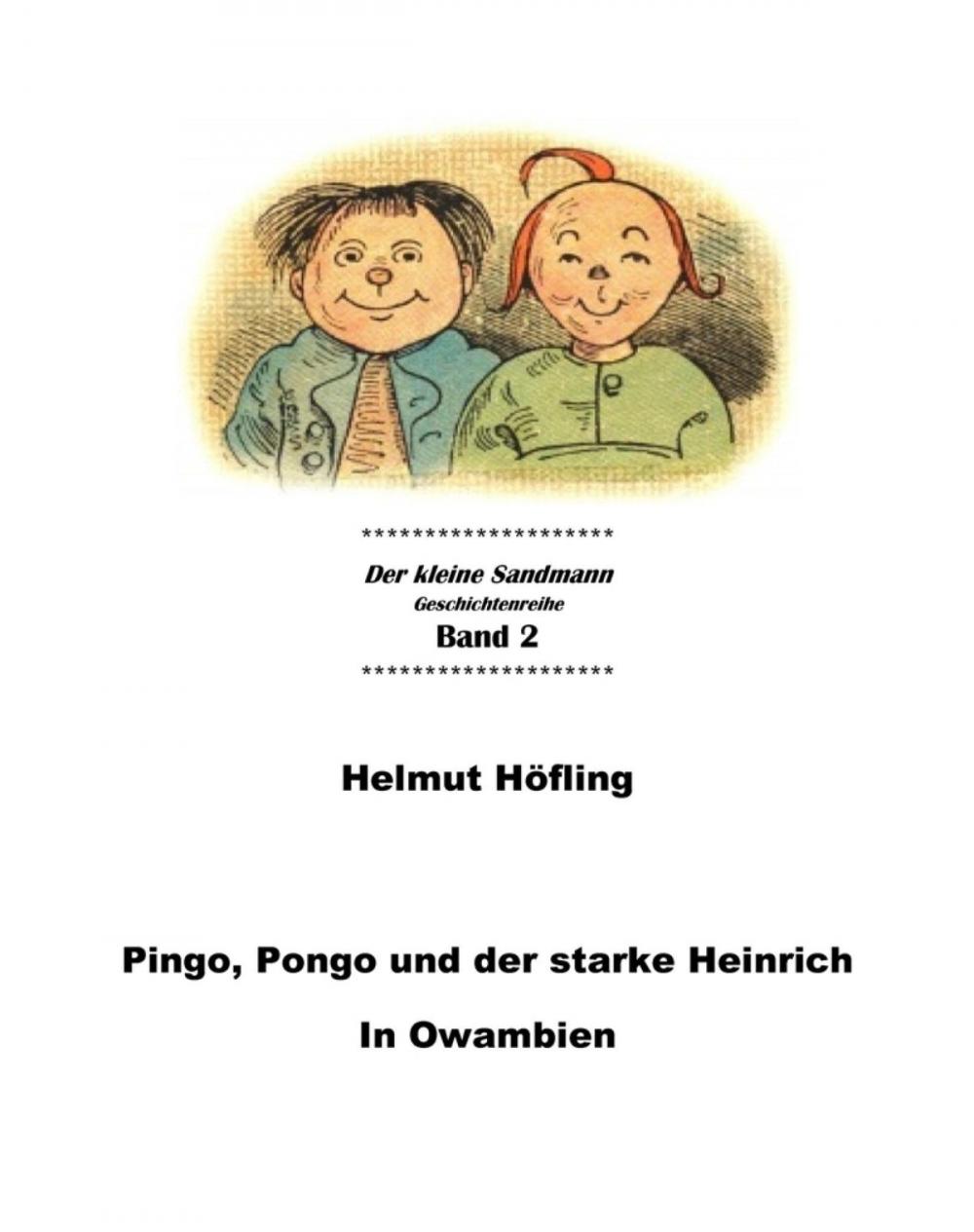 Big bigCover of Pingo, Pongo und der starke Heinrich in Owambien