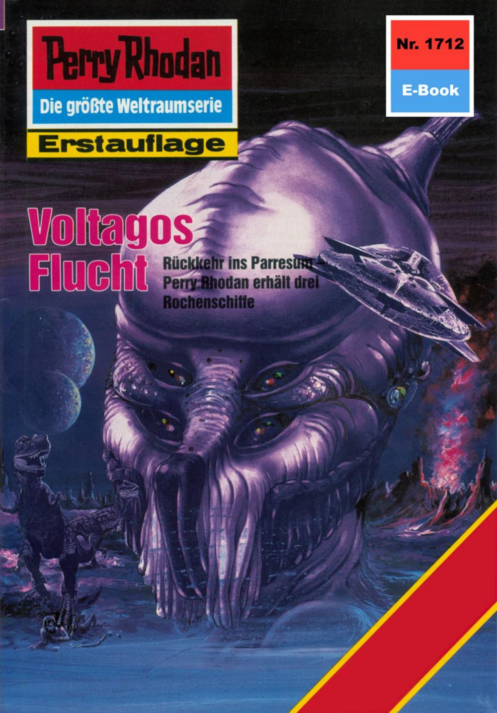 Big bigCover of Perry Rhodan 1712: Voltagos Flucht