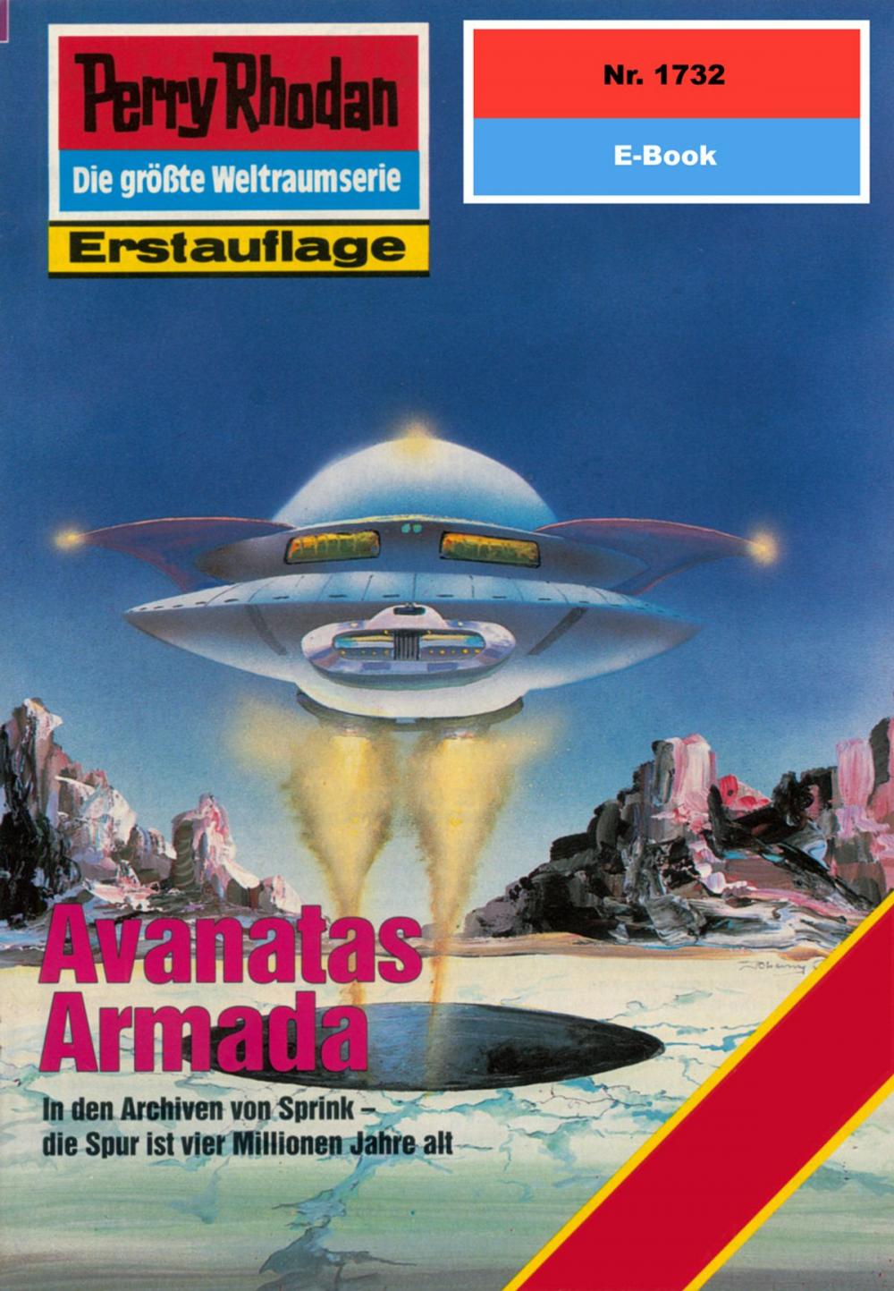 Big bigCover of Perry Rhodan 1732: Avanatas Armada