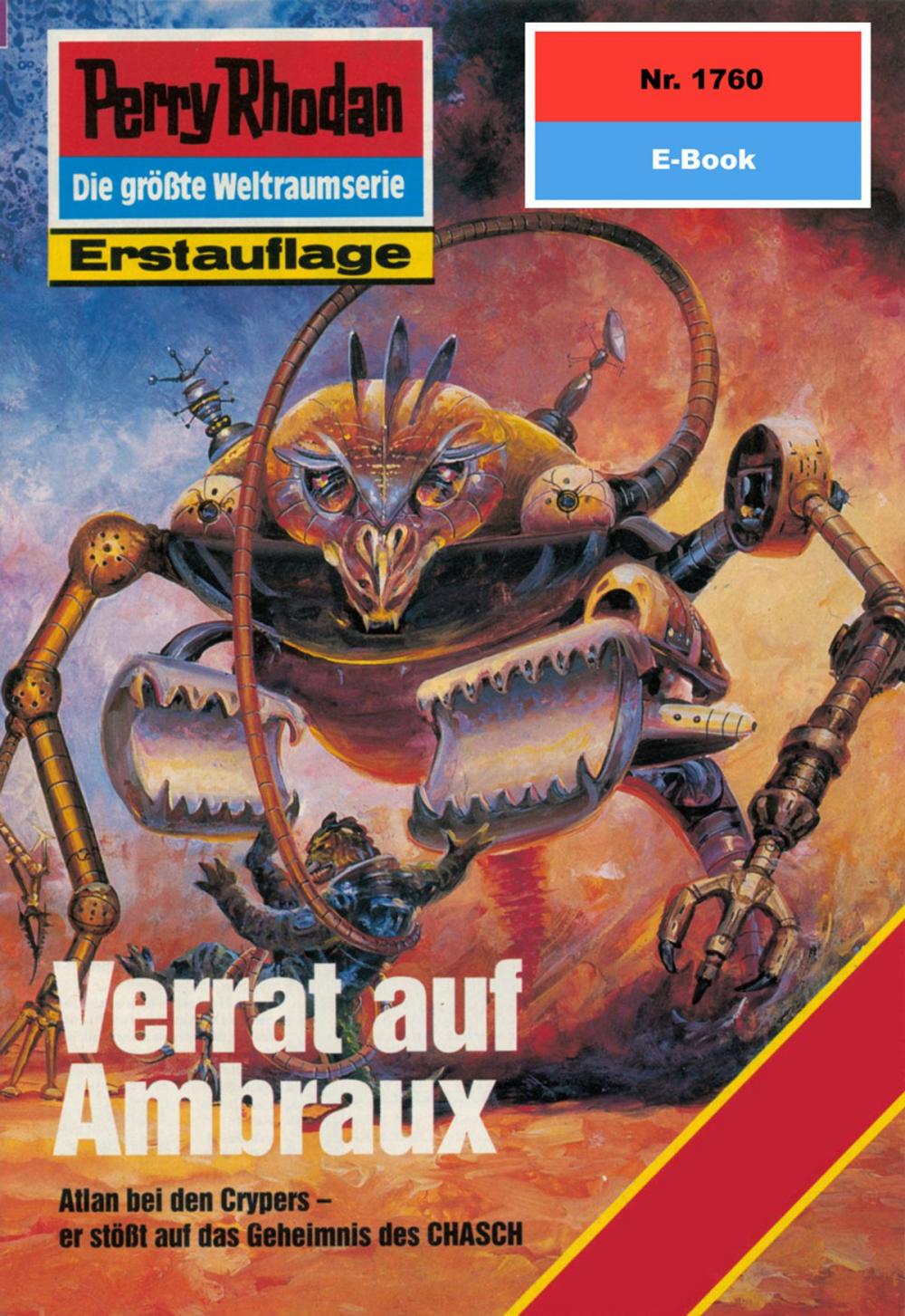 Big bigCover of Perry Rhodan 1760: Verrat auf Ambraux