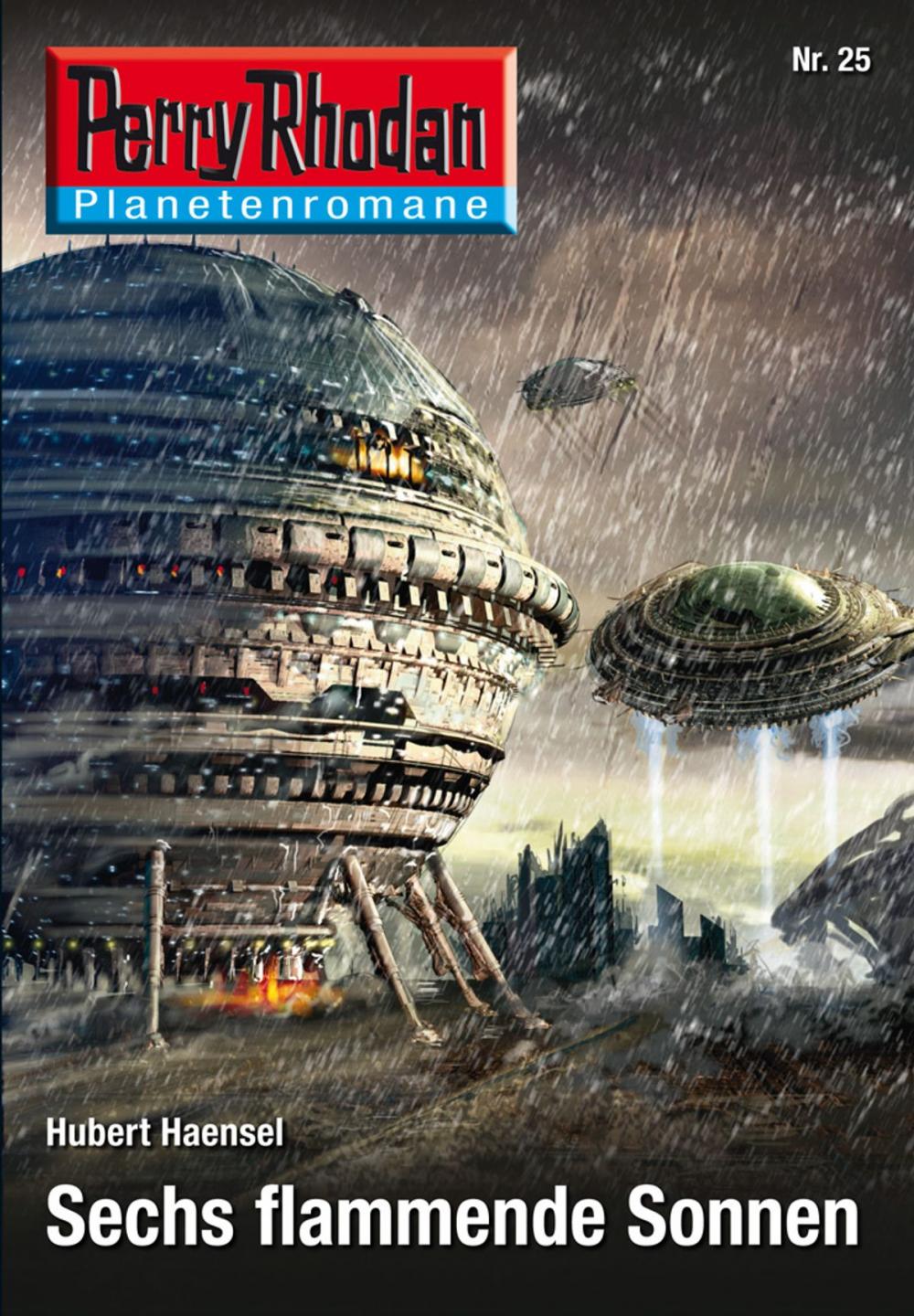 Big bigCover of Planetenroman 25: Sechs flammende Sonnen