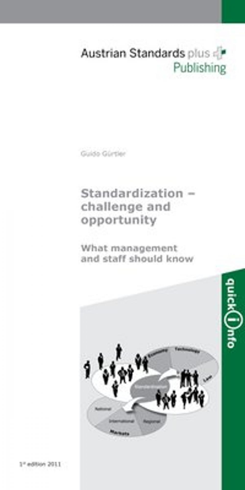 Big bigCover of Standardization - Challenge and opportunity