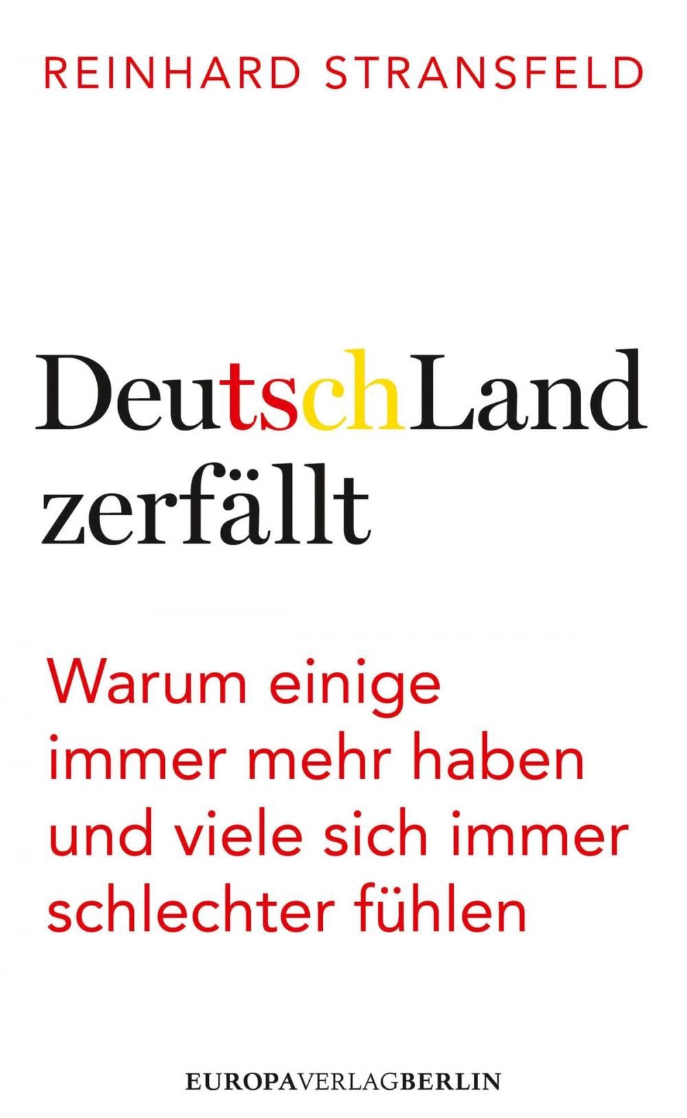 Big bigCover of DeutschLand zerfällt