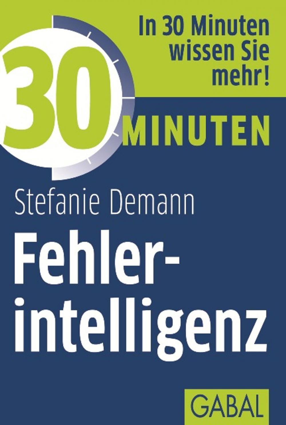 Big bigCover of 30 Minuten Fehlerintelligenz