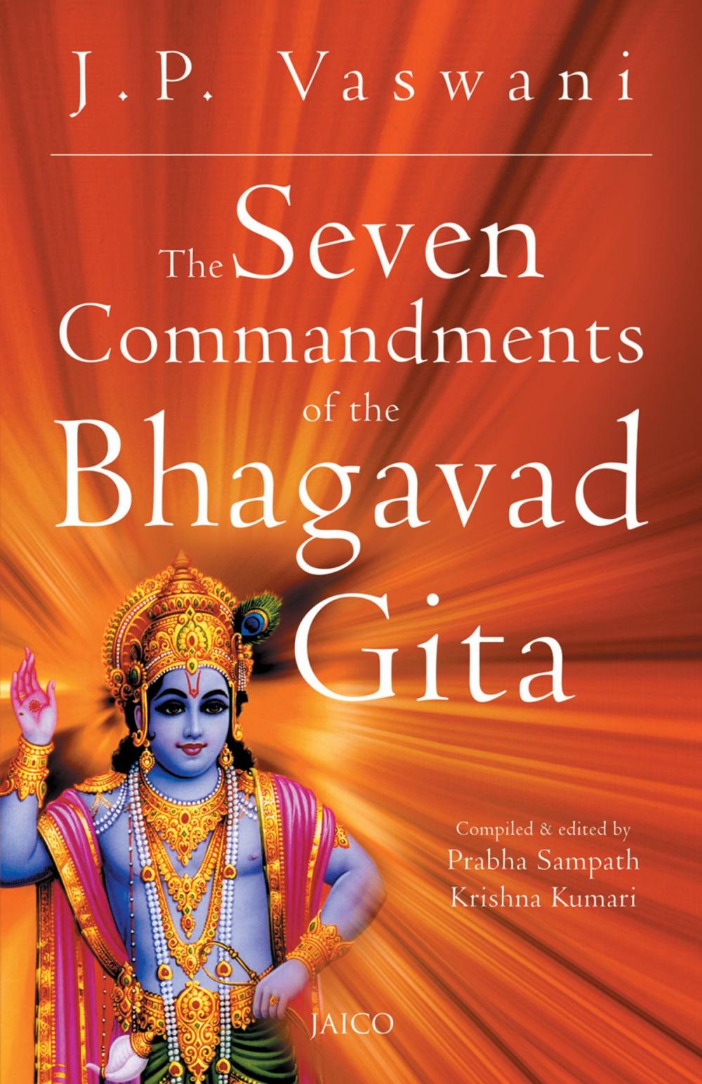 Big bigCover of The Seven Commandments of the Bhagavad Gita