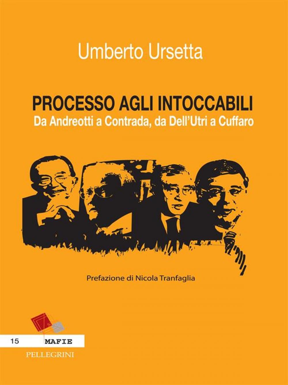 Big bigCover of PROCESSO AGLI INTOCCABILI. Da Andreotti a Contrada, da Dell'Utri a Cuffaro