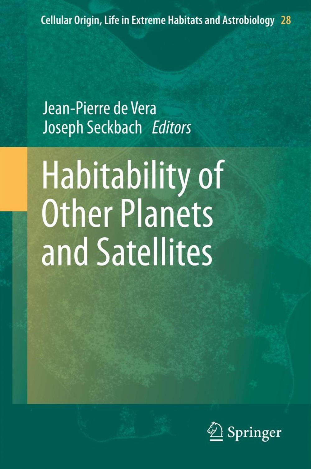 Big bigCover of Habitability of Other Planets and Satellites