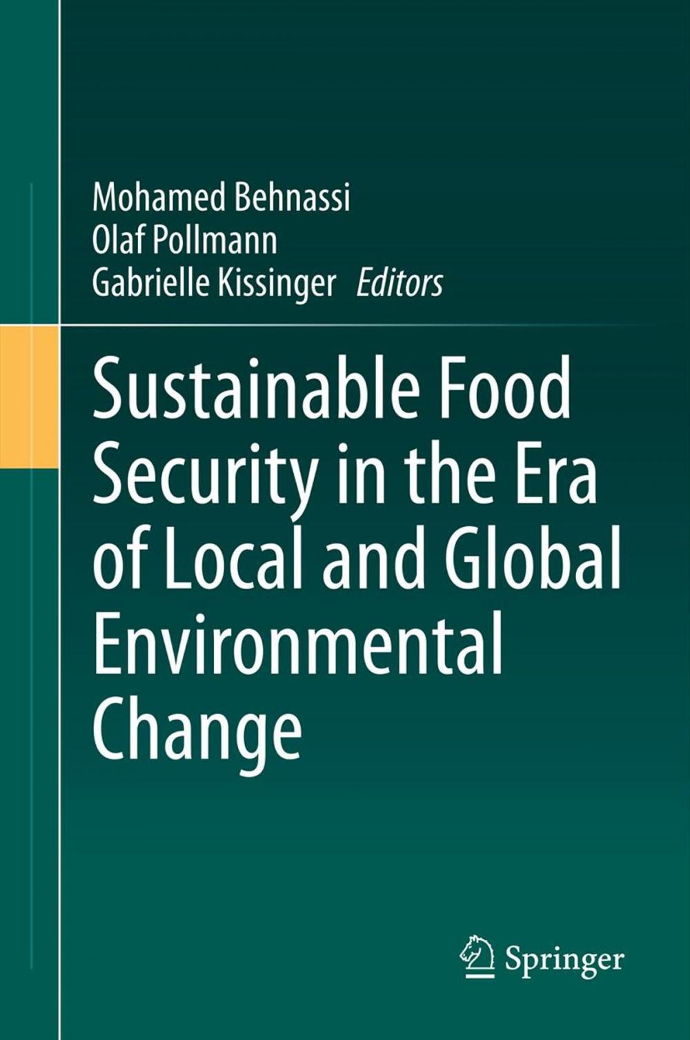 Big bigCover of Sustainable Food Security in the Era of Local and Global Environmental Change