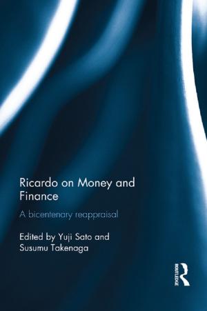 Cover of the book Ricardo on Money and Finance by David Bell
