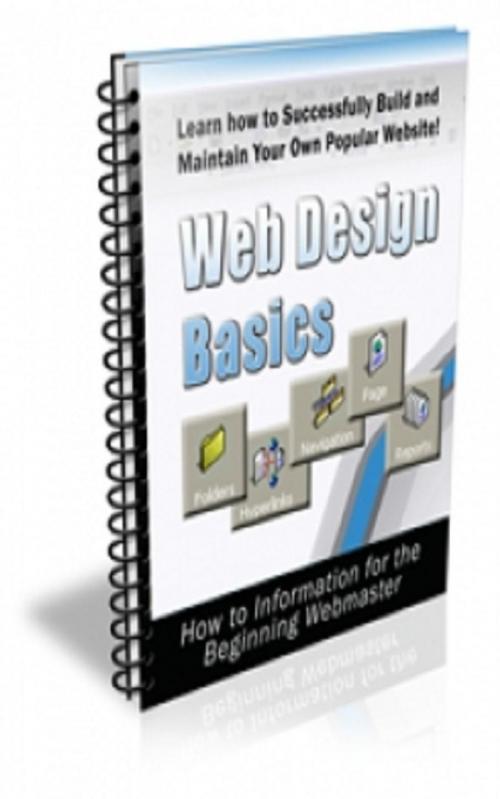 Cover of the book Web Design Basics by Jimmy Cai, stark publishing