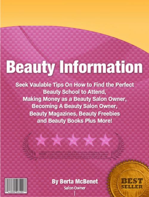 Cover of the book Beauty Information by Berta McBenet, Clinton Gilkie