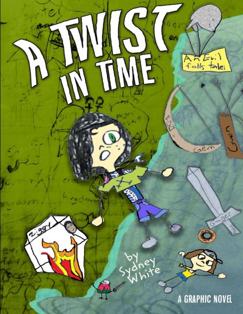 Cover of the book A Twist in Time: An Evil Falls Tale by Sydney White, Number One Fan Press