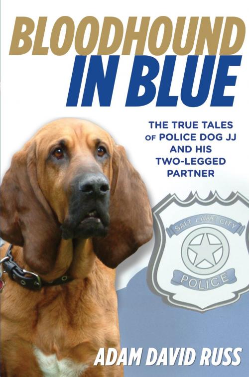 Cover of the book Bloodhound in Blue by Adam Russ, Lyons Press