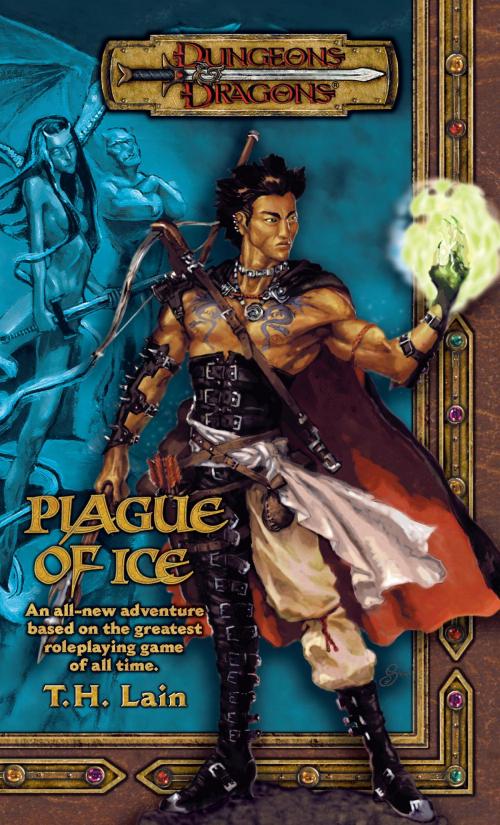 Cover of the book Plague of Ice by T. H. Lain, Wizards of the Coast Publishing