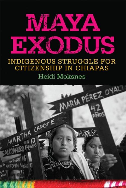 Cover of the book Maya Exodus by Heidi Moksnes, University of Oklahoma Press