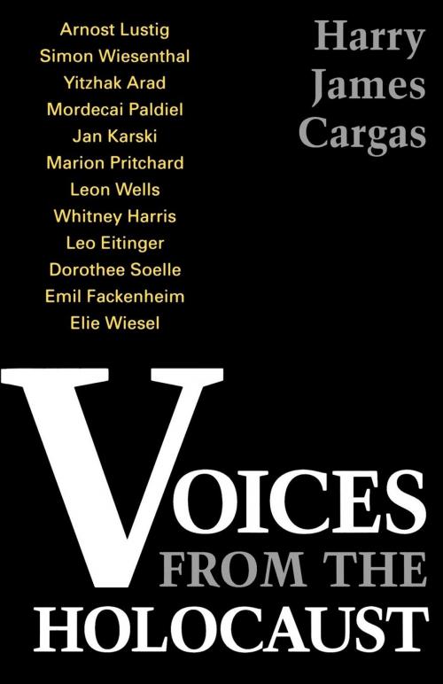 Cover of the book Voices From the Holocaust by Harry James Cargas, The University Press of Kentucky