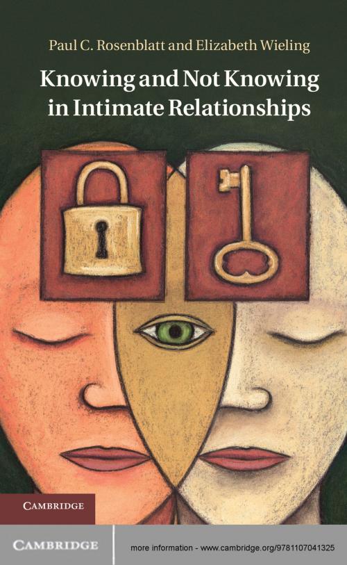 Cover of the book Knowing and Not Knowing in Intimate Relationships by Paul C. Rosenblatt, Elizabeth Wieling, Cambridge University Press