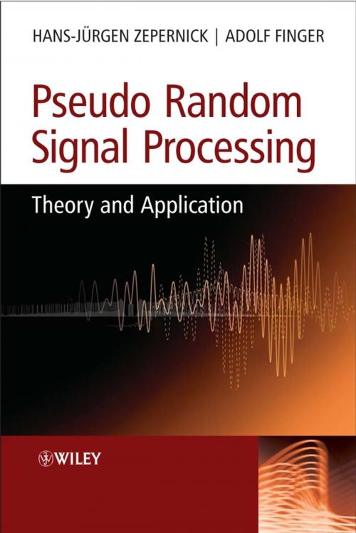 Cover of the book Pseudo Random Signal Processing by Hans-Jurgen Zepernick, Adolf Finger, Wiley