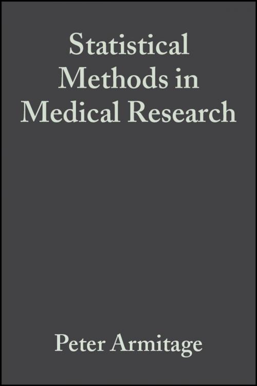 Cover of the book Statistical Methods in Medical Research by Peter Armitage, Geoffrey Berry, J. N. S. Matthews, Wiley