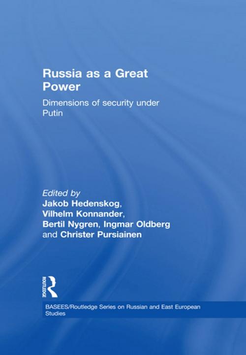 Cover of the book Russia as a Great Power by , Taylor and Francis